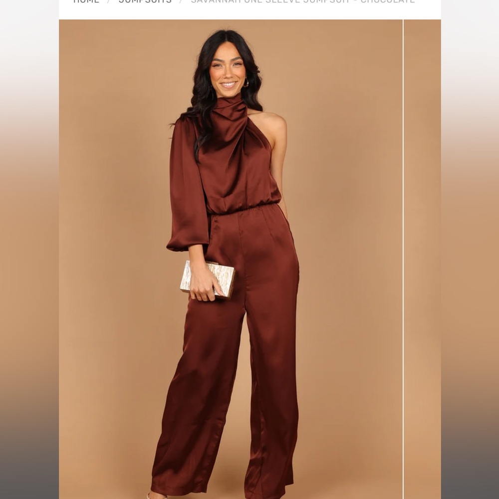 Petal and Pup Silk Jumpsuit